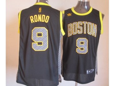 nba boston celtics #9 rondo black(2013 new)