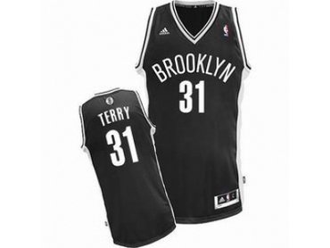 nba brooklyn nets #31 teery black(revolution 30 swingman)