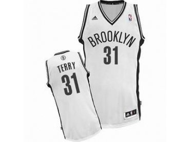 nba brooklyn nets #31 teery white(revolution 30 swingman)