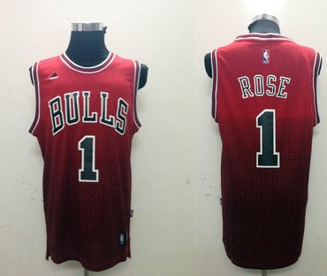 nba chicago bulls #1 rose Drift Fashion jerseys