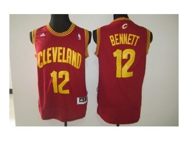 nba cleveland cavaliers #12 bennett red(revolution 30 swingman)