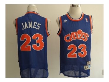 nba cleveland cavaliers #23 james blue(soul swingman throwback)