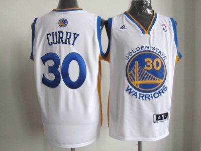 nba golden state warriors #30 curry white(swingman revolution)
