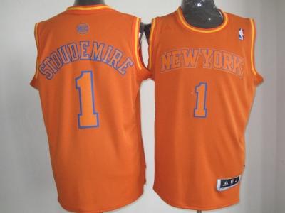 nba new york knicks #1 stoudemire orange(fullorange)