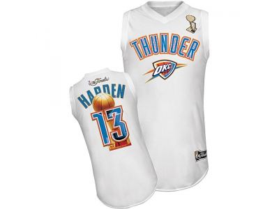 nba oklahoma city thunder #13 harden white(champions)