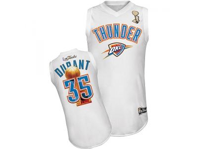 nba oklahoma city thunder #35 durant white(champions)