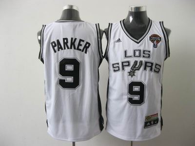 nba san antonio spurs #9 tony parker white(latin night)