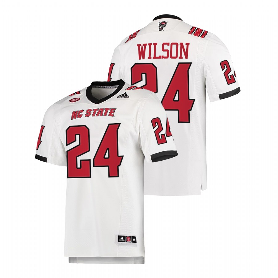 nc state wolfpack adrian wilson white college football alumni jersey
