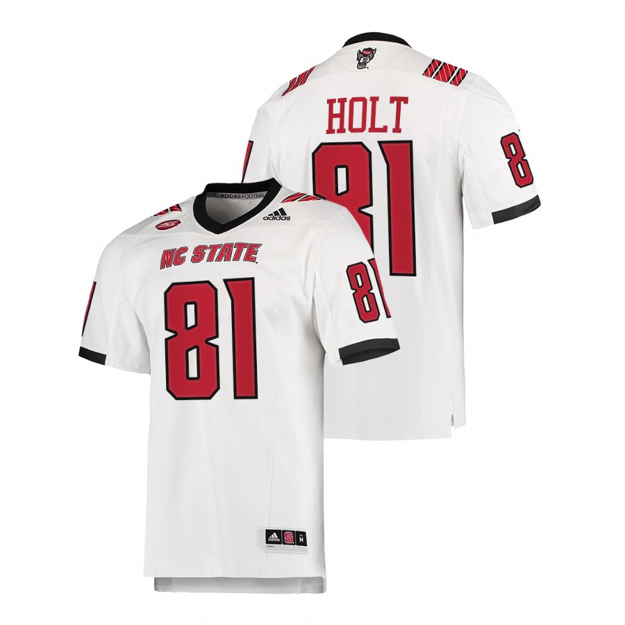 nc state wolfpack torry holt white college football alumni jersey