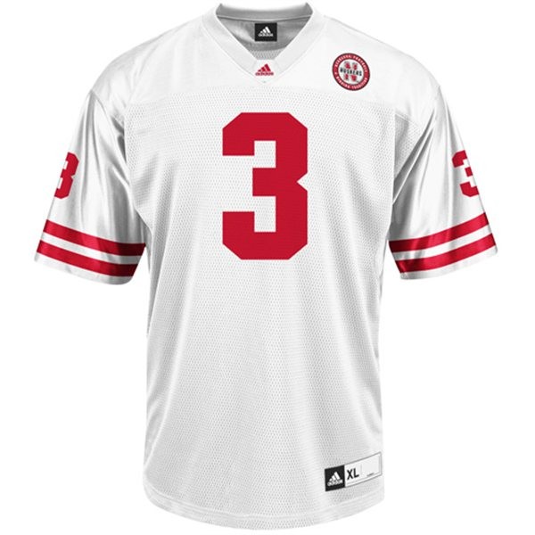 nebraska cornhuskers 3 taylor martinez white football jersey