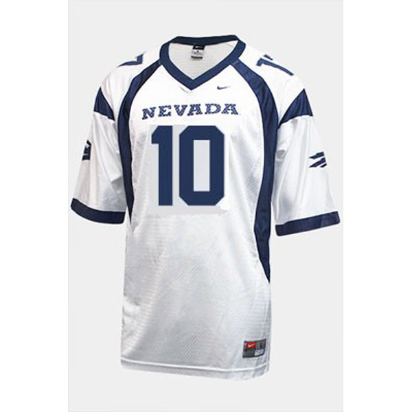 nevada wolf pack 10 colin kaepernick white football jersey