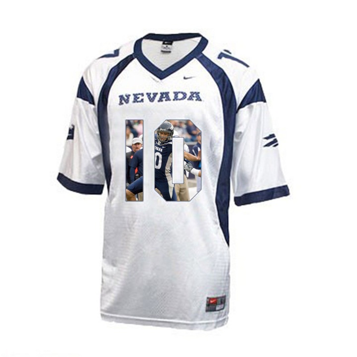 nevada wolf pack 10 colin kaepernick white ncaa football premier jersey
