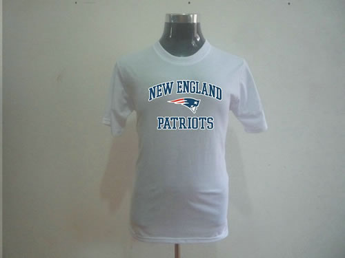 new england patriots big & tall heart & soul t-shirt white