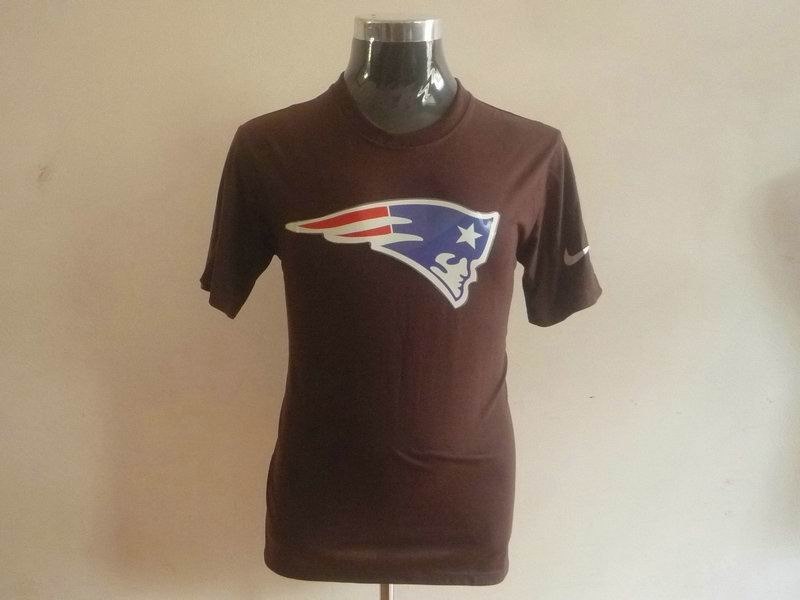 new england patriots sideline legend authentic logo dri-fit t-shirt browns
