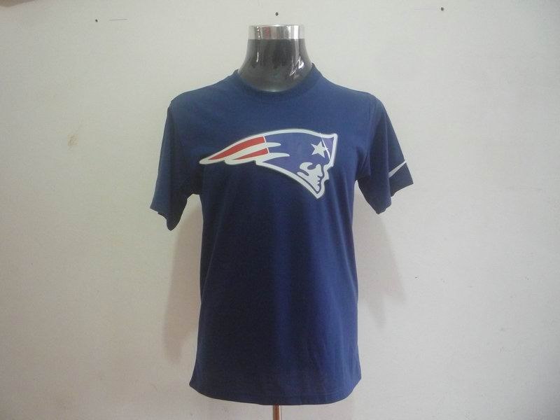 new england patriots sideline legend authentic logo dri-fit t-shirt d.blue