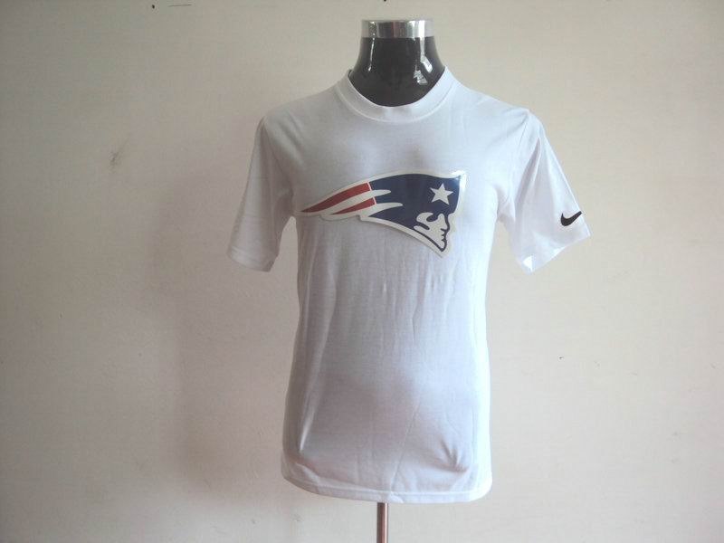 new england patriots sideline legend authentic logo dri-fit t-shirt white