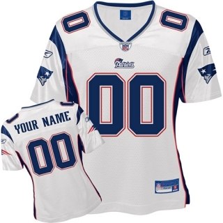 new england patriots women customized white jersey