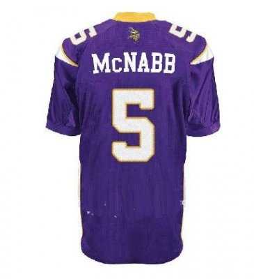 new minnesota vikings jerseys 5 mcnabb purple jersey