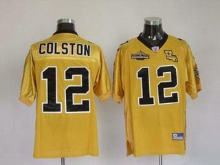 new orleans saints 12 colston golden champions patch