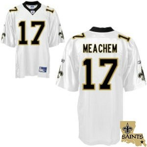 new orleans saints 17 robert meachem white team patch