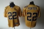new orleans saints 22# tracy porter nfl jerseys golden football jersey