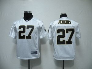 new orleans saints 27 jenkins white kids jerseys