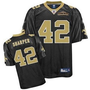 new orleans saints 42 darren sharper champions patch