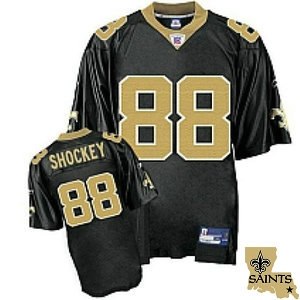 new orleans saints 88 jeremy shockey black team patch