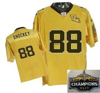 new orleans saints 88 jeremy shockey golden championship jerseys