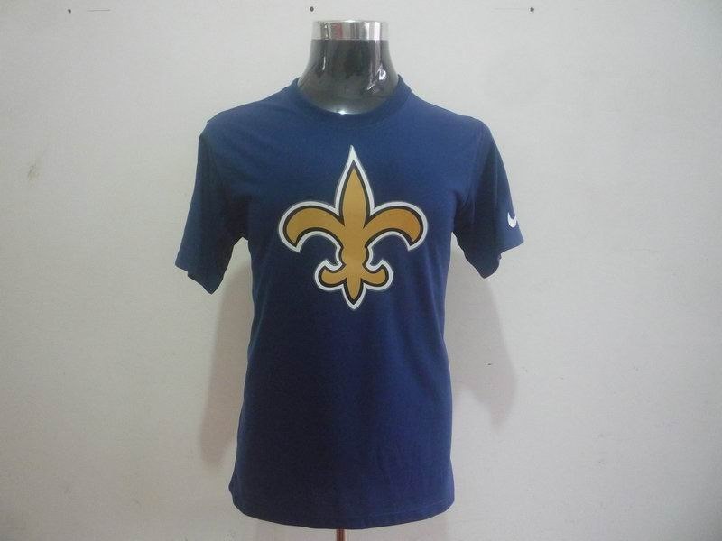 new orleans saints sideline legend authentic logo t-shirt d.blue