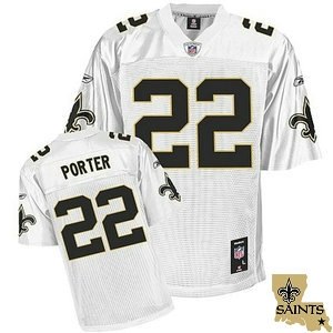 new orleans saints tracy porter 22 white team patch