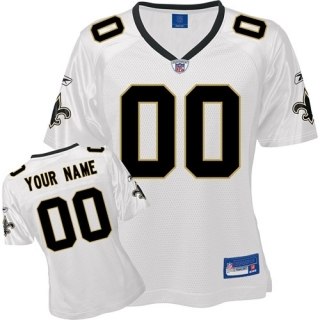 new orleans saints women customized white jersey