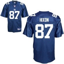 new york giants #87 hixon blue jersey