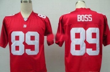 new york giants #89 boss red