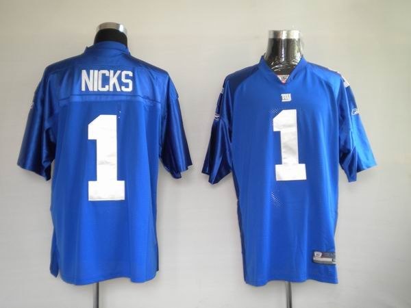 new york giants 1 nicks blue jerseys