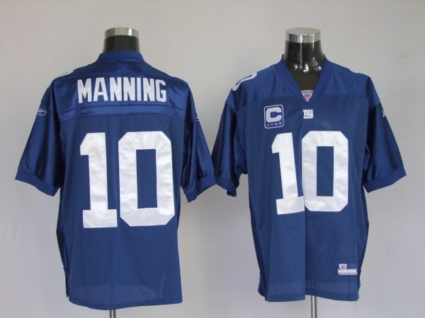 new york giants 10 eli manning blue