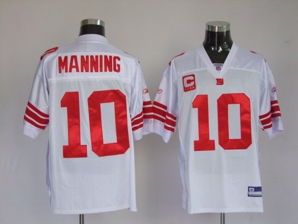 new york giants 10 eli manning white