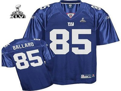 new york giants 85 jake ballard blue 2012 super bowl xlvi jersey black (gym) patch