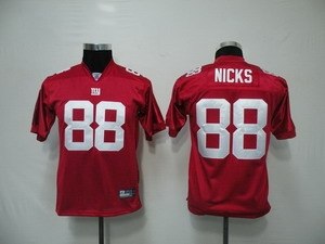 new york giants 88 hakeem nicks red jerseys
