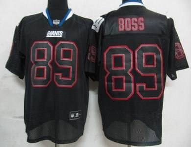 new york giants 89 boss lights out black jersey