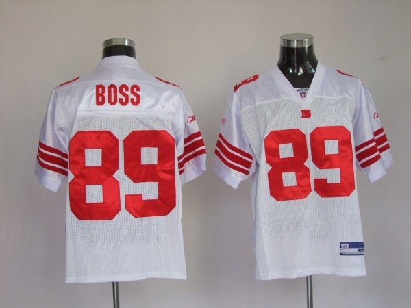 new york giants 89 kevin boss throwback white