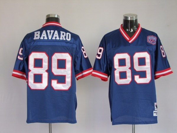 new york giants 89 mark bavaro blue