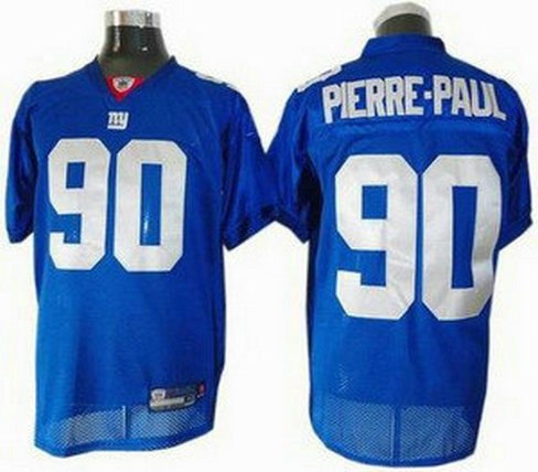 new york giants 90 jason pierre-paul royal blue jersey