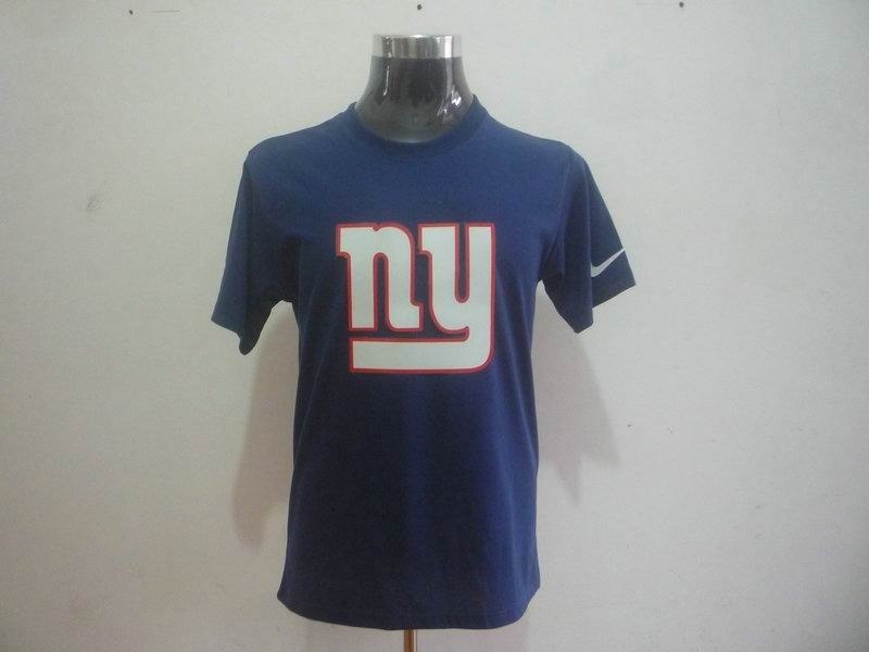 new york giants sideline legend authentic logo t-shirt d.blue