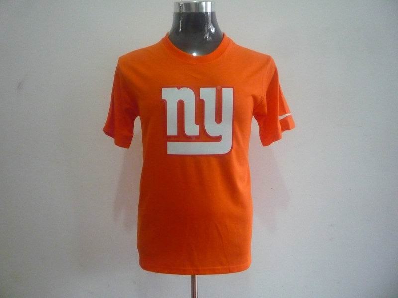 new york giants sideline legend authentic logo t-shirt orange