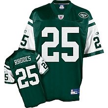new york jets 25# kerry rhodes green jerseys