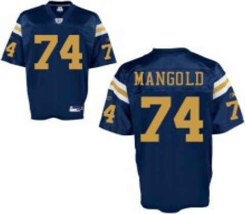 new york jets 74 nick mangold jersey blue