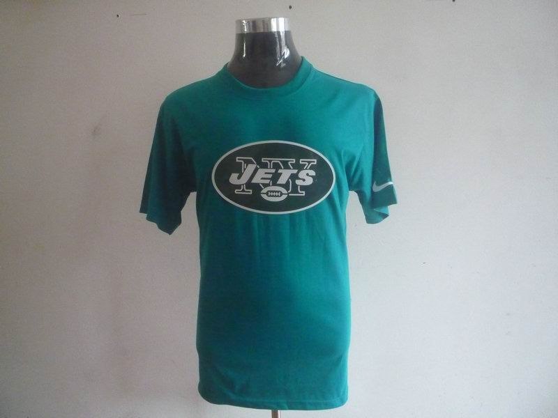 new york jets sideline legend authentic logo dri-fit t-shirt green
