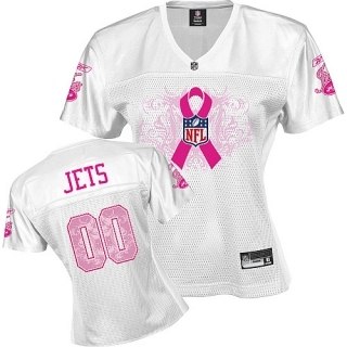 new york jets womem 2010 breast cancer awareness fashion jersey