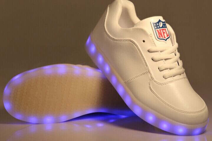 nfl Simulation luminous 7color USB Charge Fashion shoes Detail Picture .